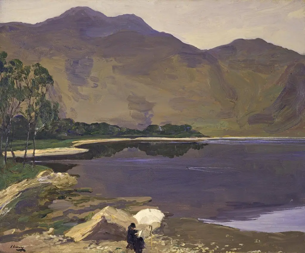 Loch Katrine, by John Lavery, oil, 1913