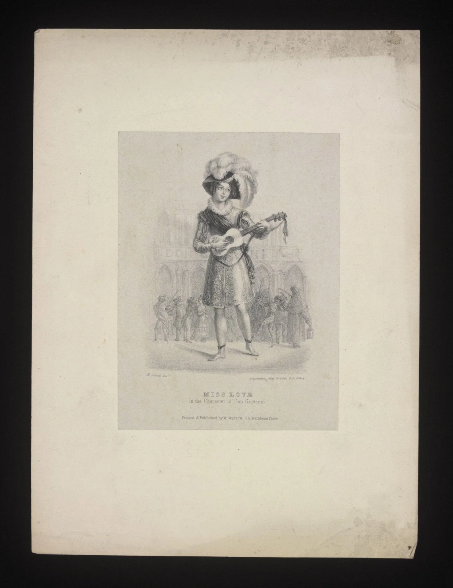 Miss Love In the Character of Don Giovanni, detail