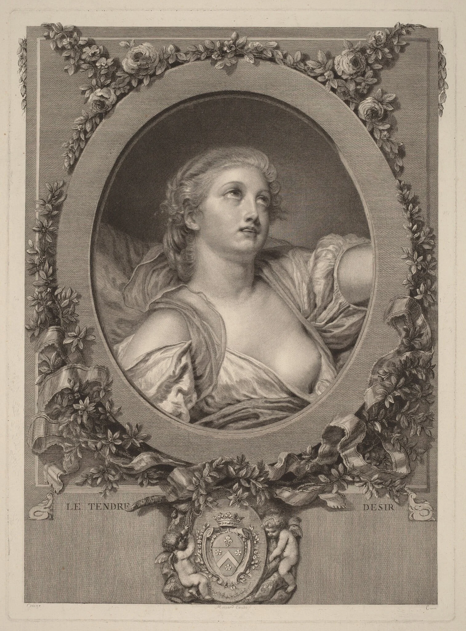 The Tender Desire (Le Tendre désir), detail