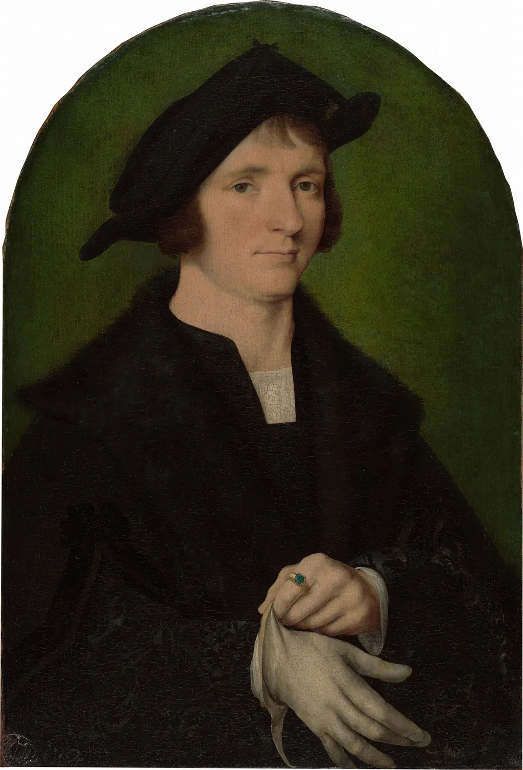 Joris Vezeleer, by Joos van Cleve, oil, 1518