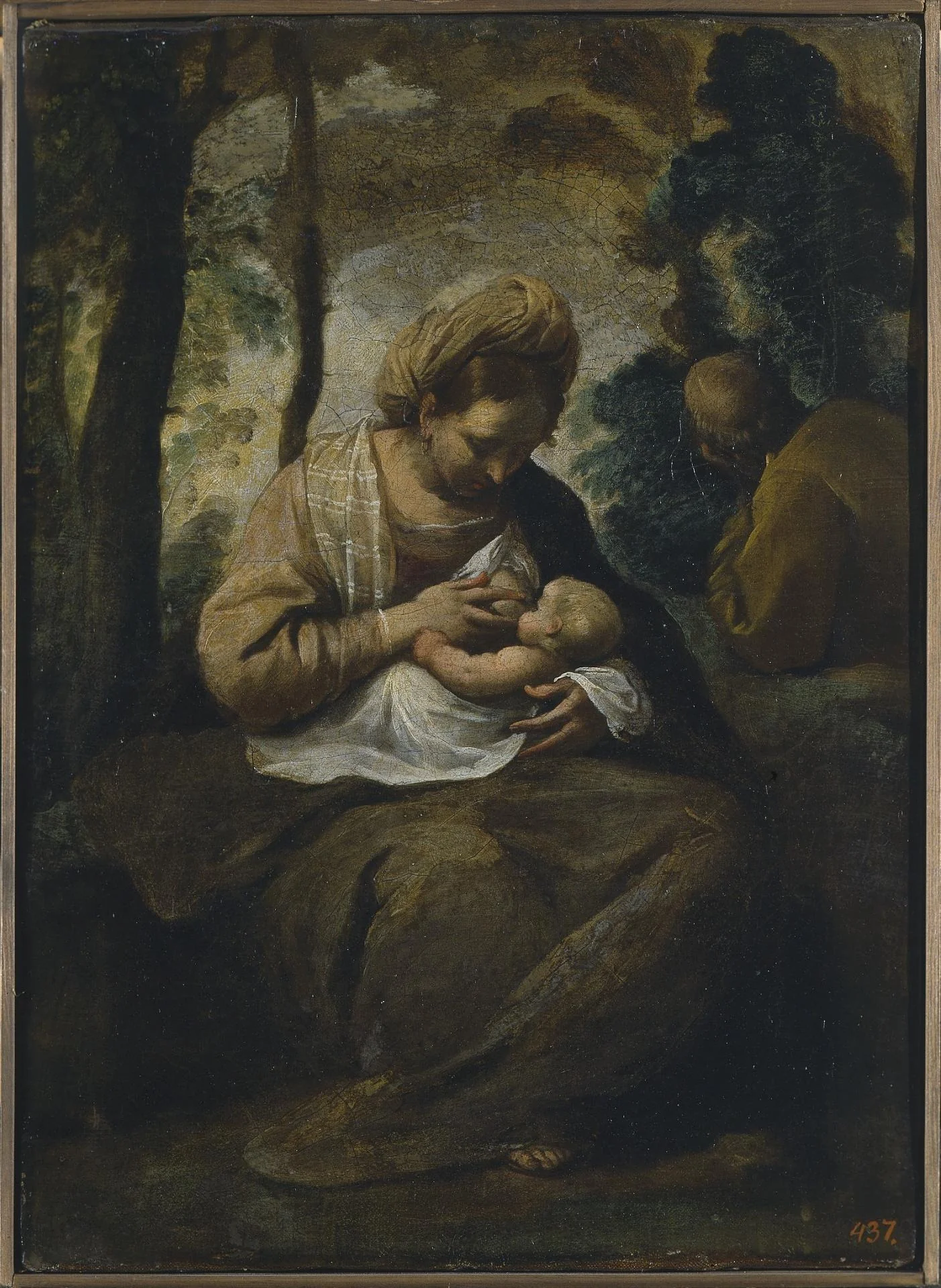 Holy Family, detail