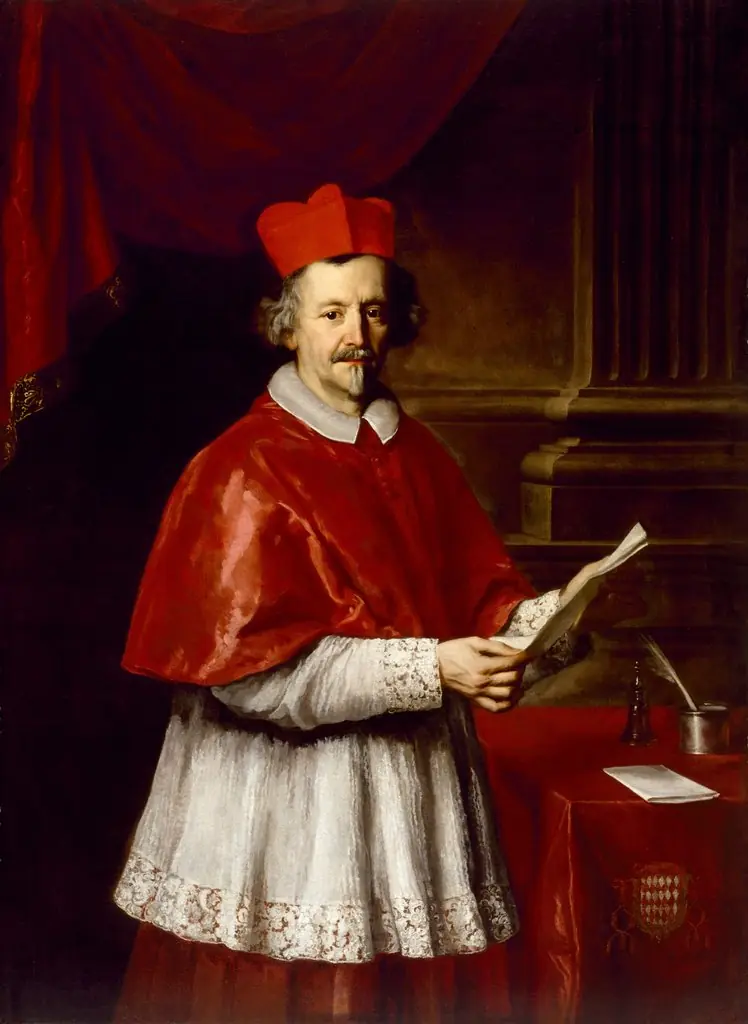 Cardinal Giulio Spinola, by Jacob Ferdinand Voet, oil, 1675