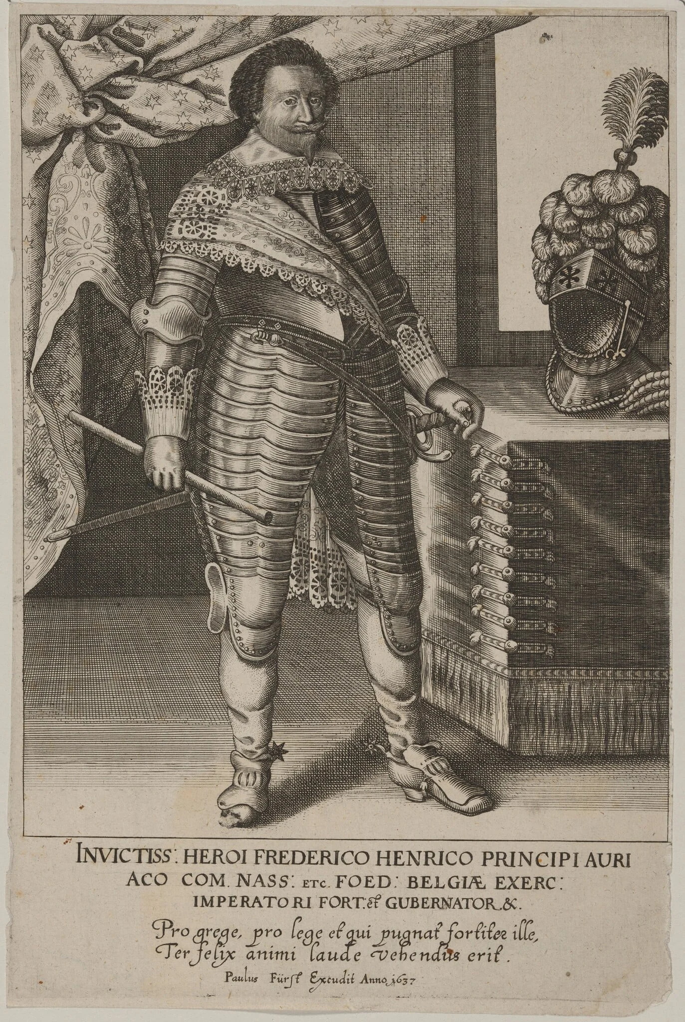 Frederick Henry of Nassau, detail