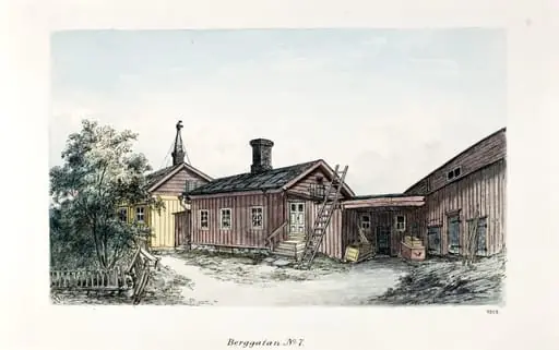 Vuorikatu 7, by Rudolf Åkerblom, 1897