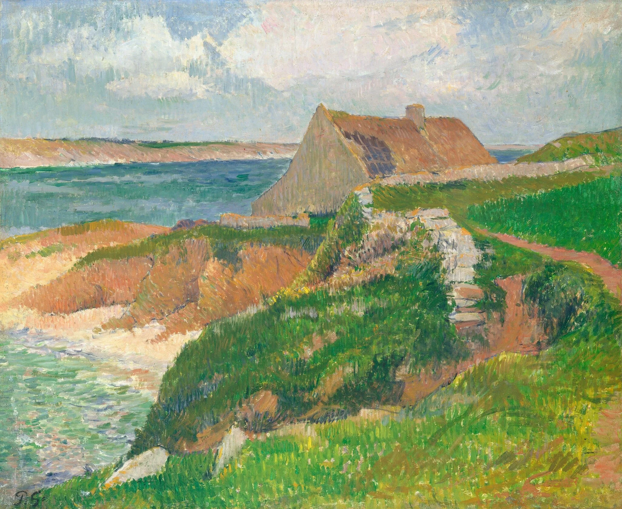 The Island of Raguenez, Brittany, detail