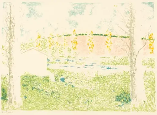 Landscape with a House (Paysage avec maison), by Ambroise Vollard, ink, 1897