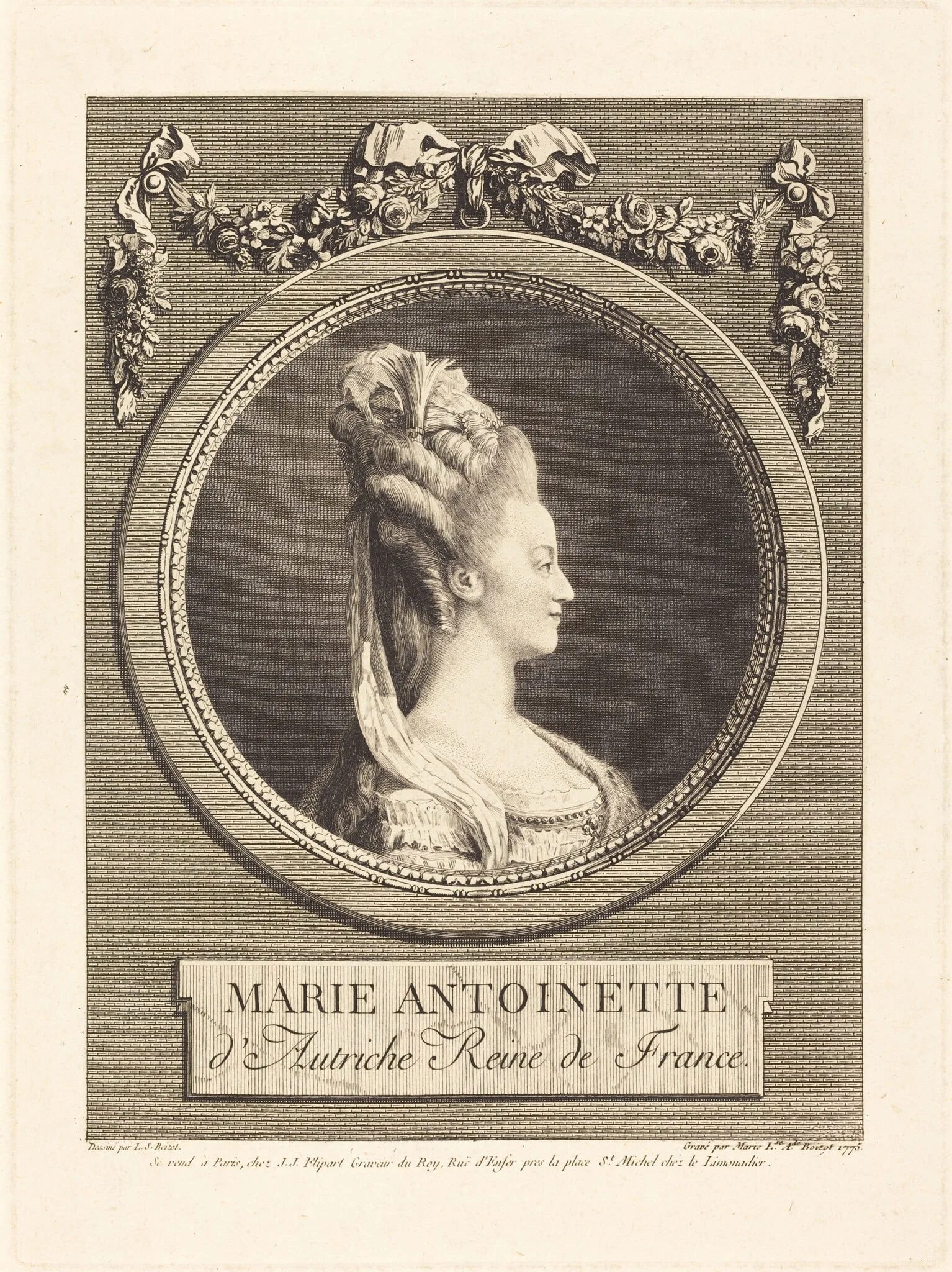 Marie-Antoinette, detail