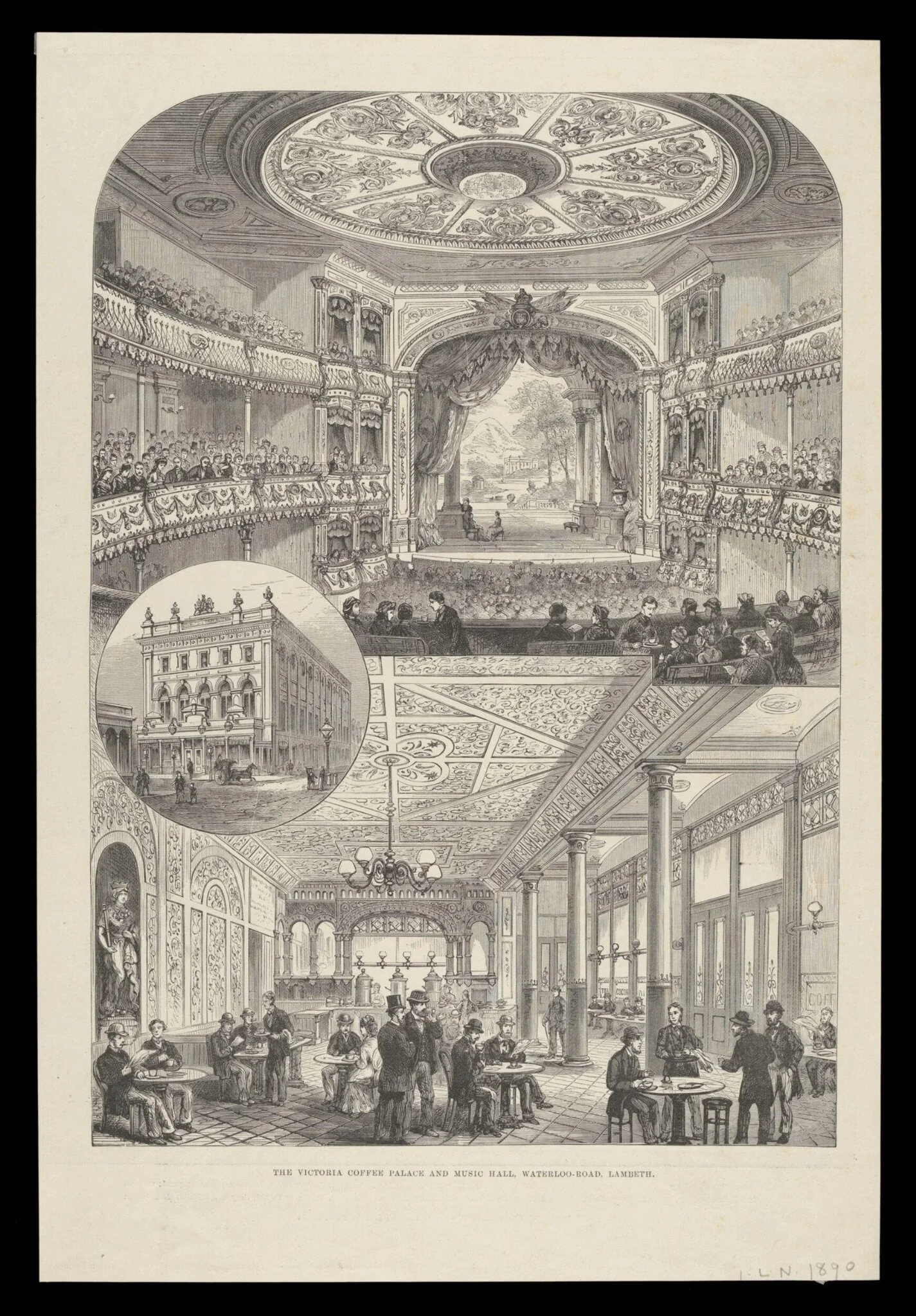 H Beard Print Collection, detail