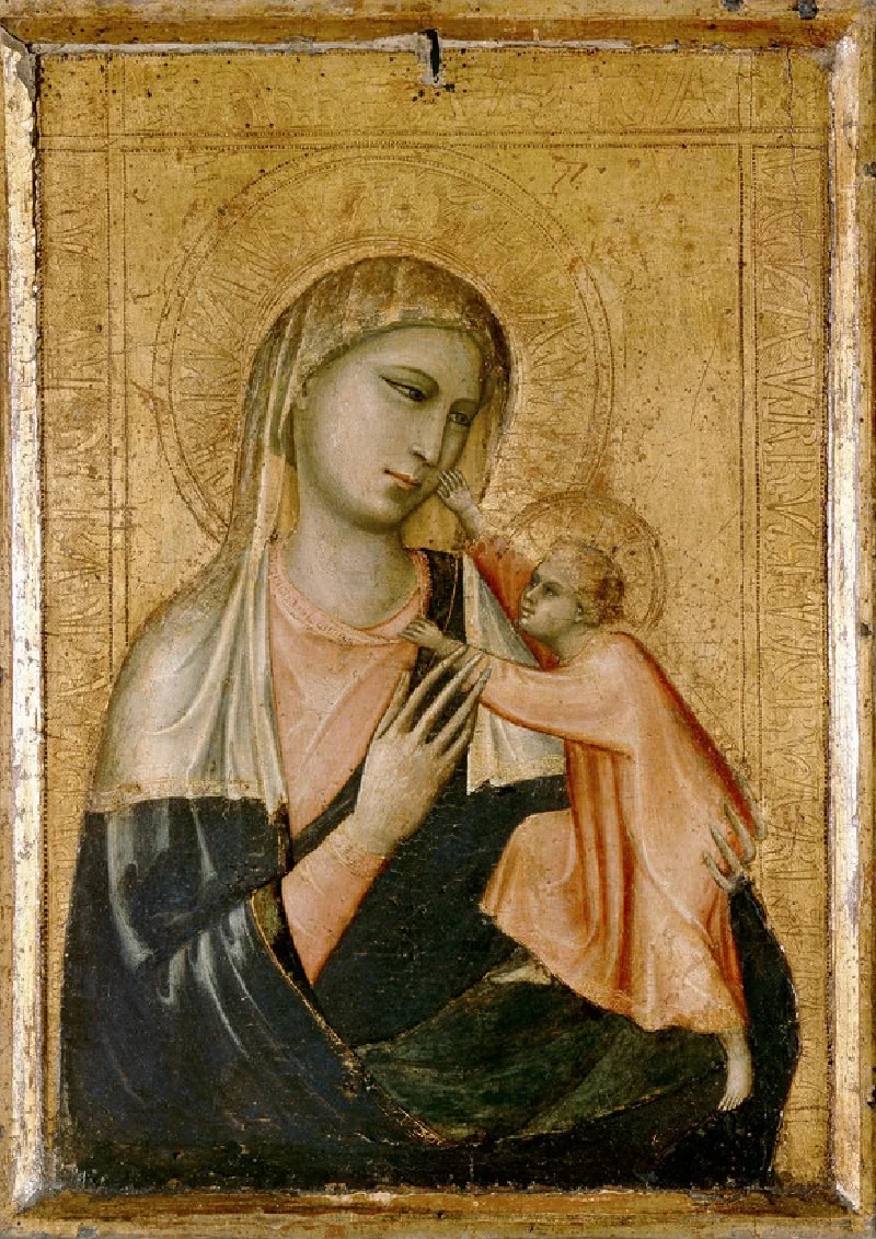 Madonna and Child, detail