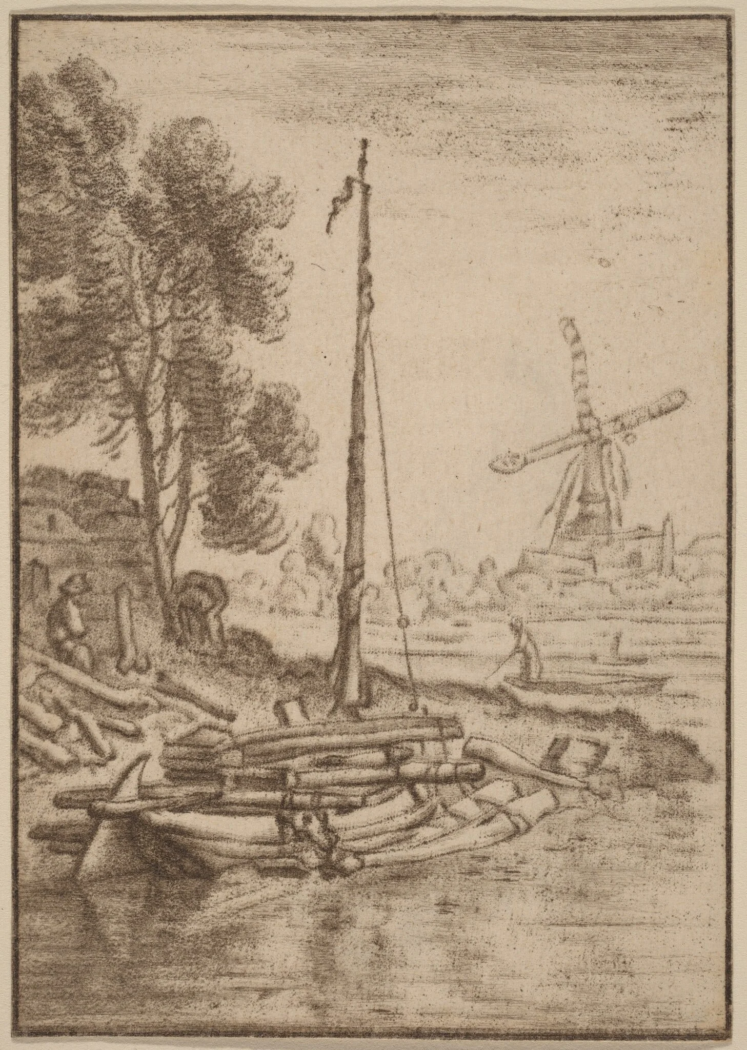 Winding River, detail