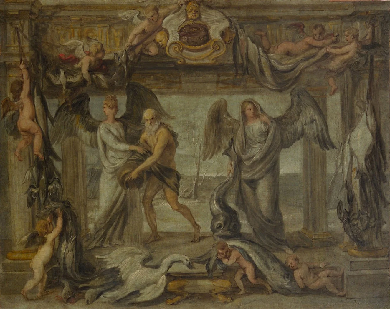 Jänner und Februar, detail