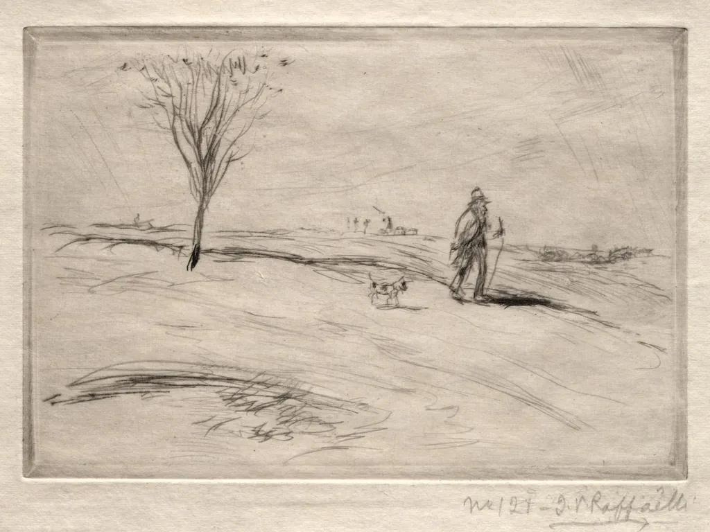 Le Chamineau, by Jean-François Raffaëlli, 1897