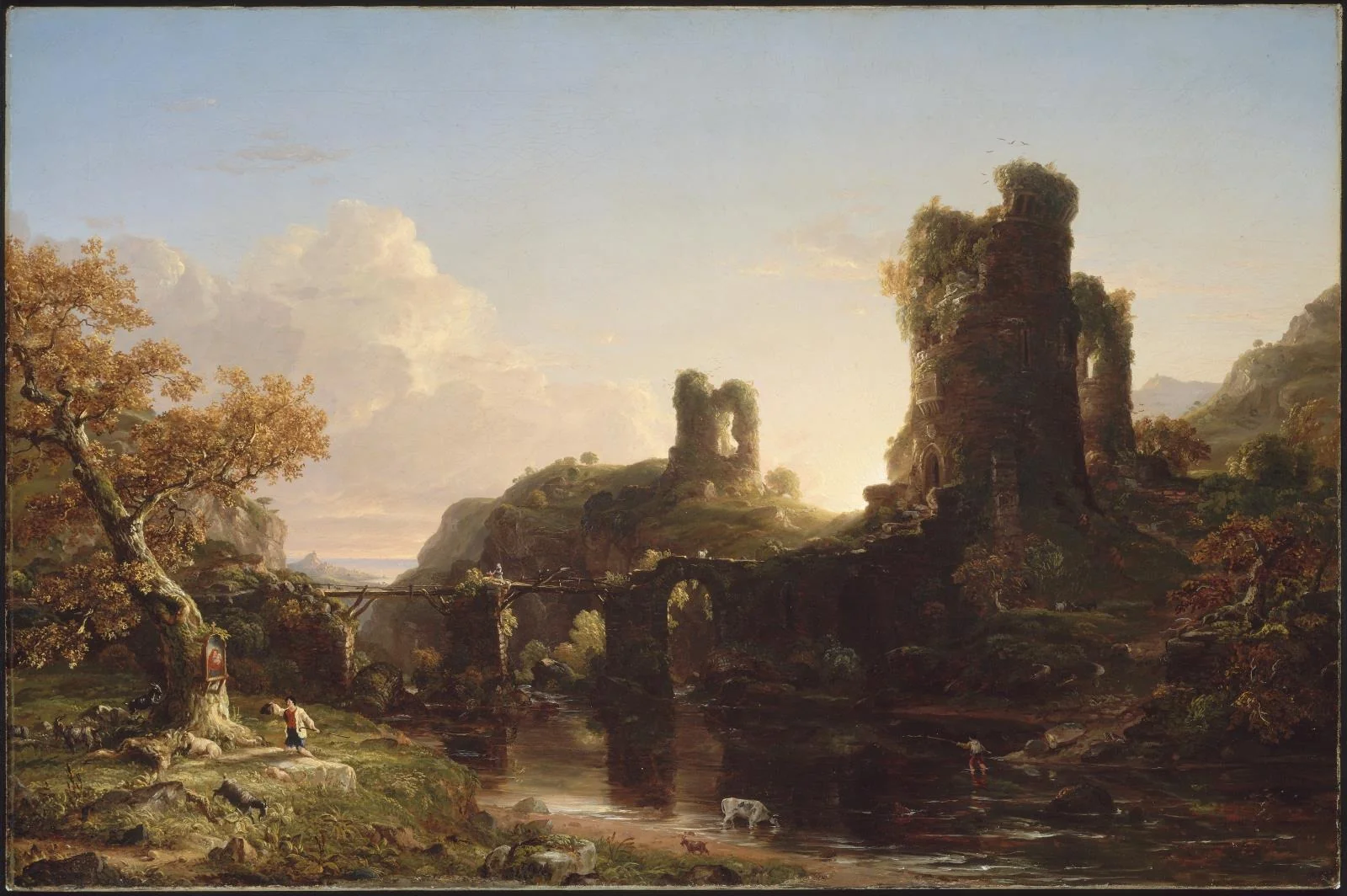 An Italian Autumn, detail