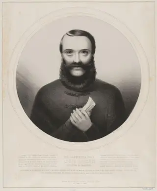 The illustrious exile, by Thomas Skaife, 1851