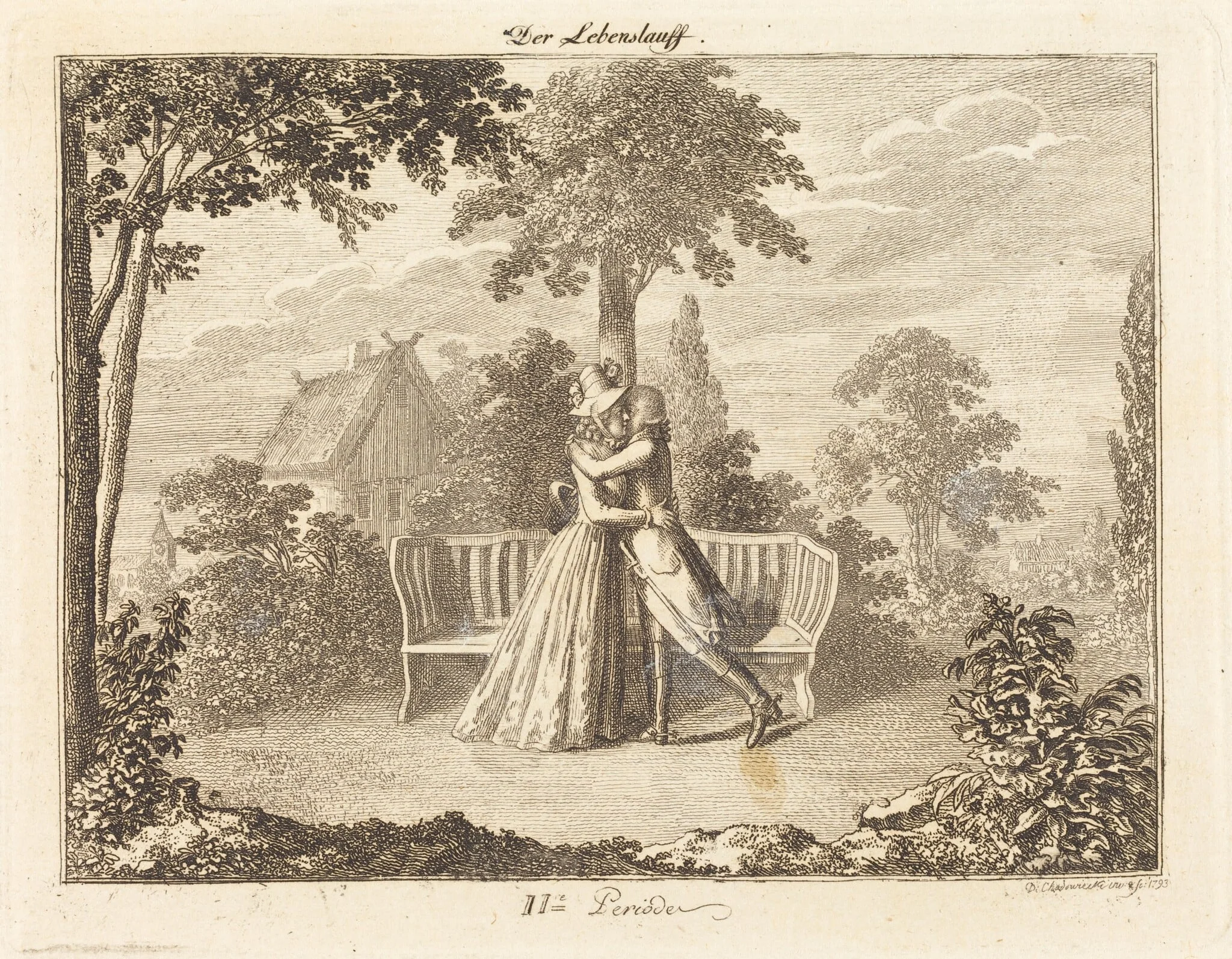 Lovers, detail