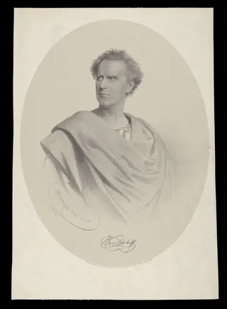 H Beard Print Collection, by Charles-Louis Baugniet, 1854