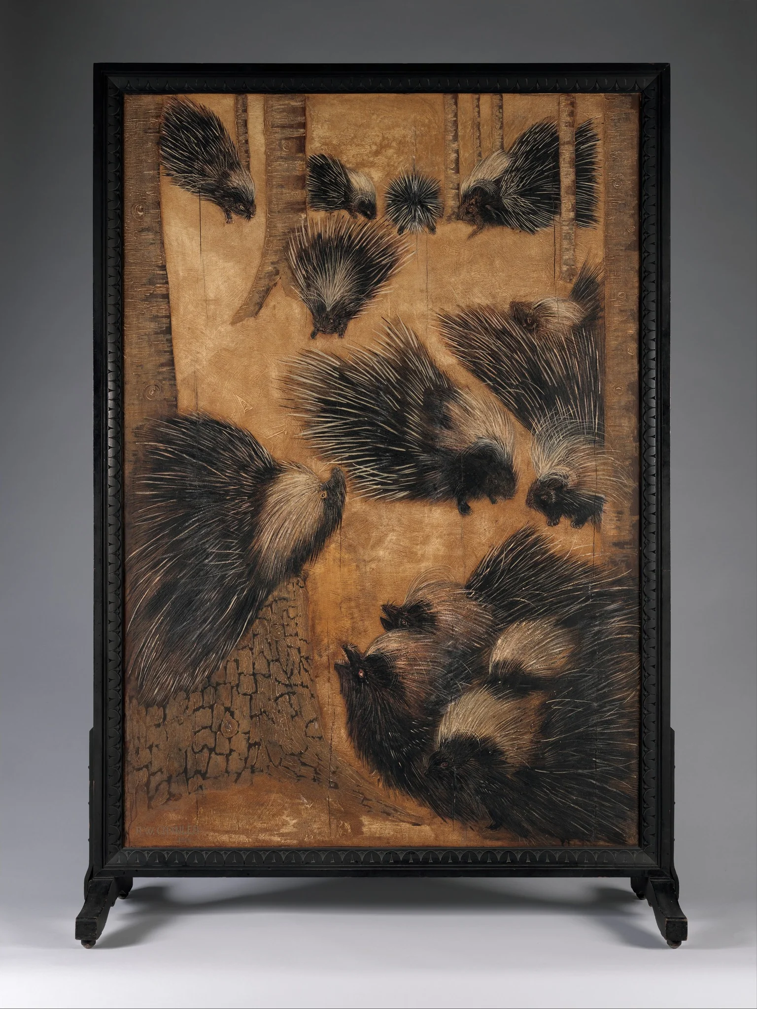 Screen: "Porcupines" and "Nightmare", detail