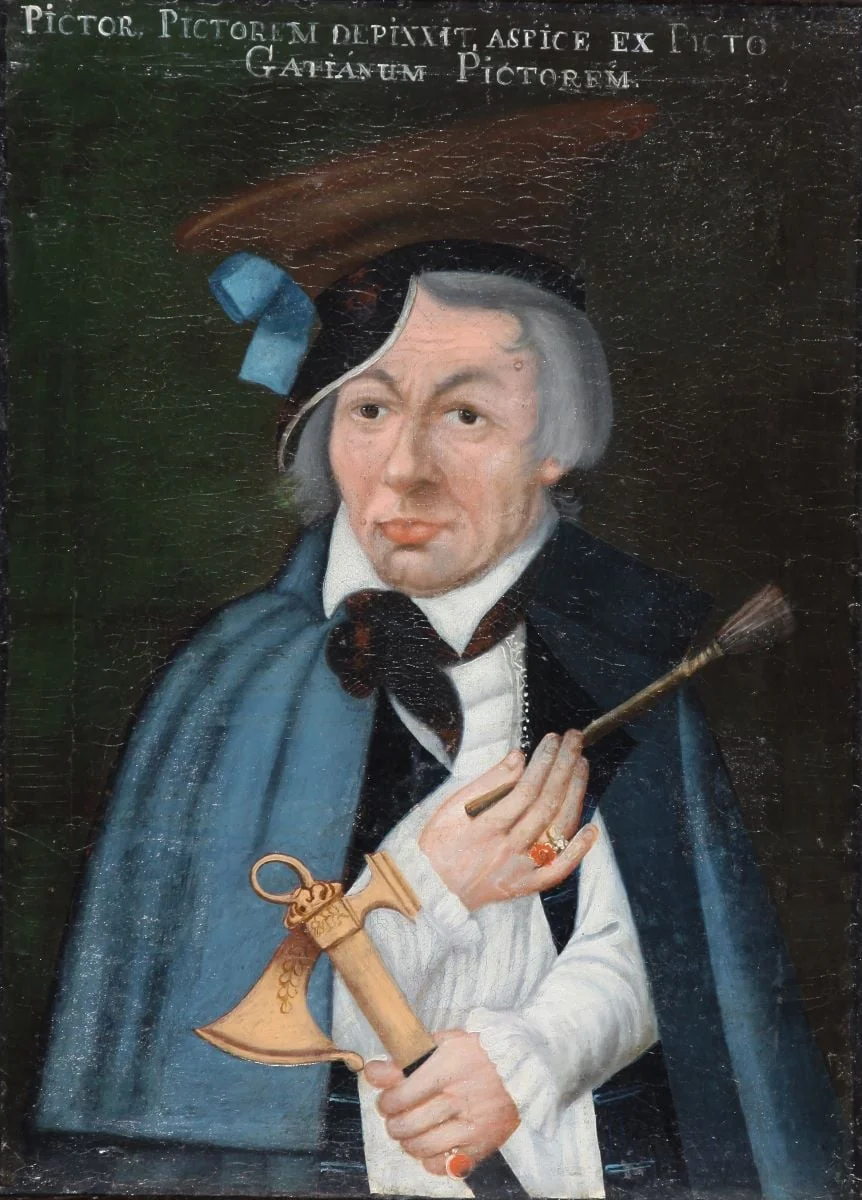 Autoportret, detail