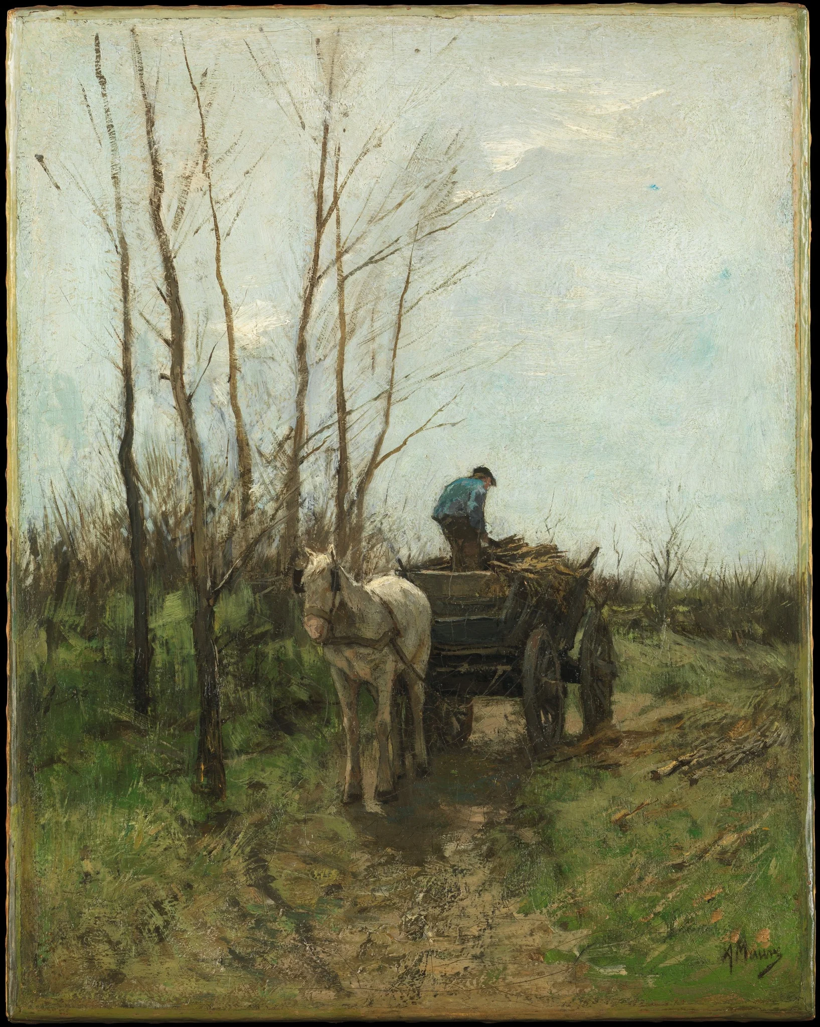 Gathering Wood, detail