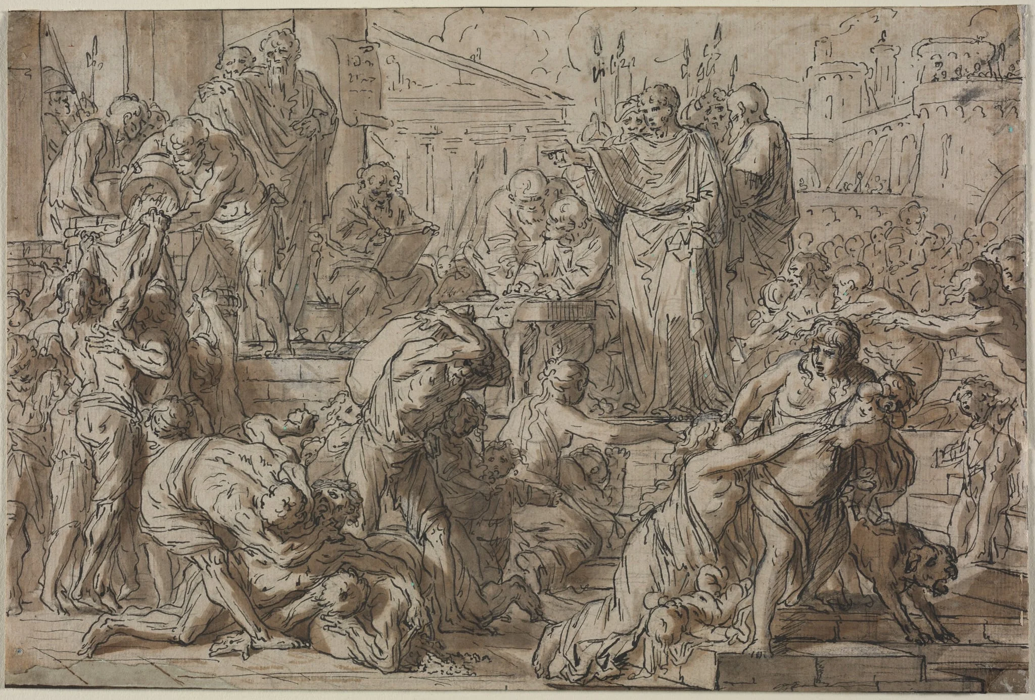 Roman Subject, detail