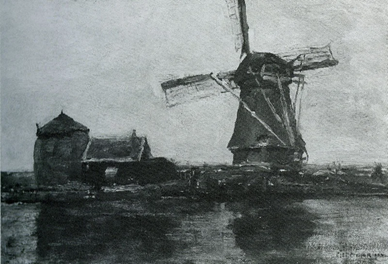 Windmill with Summerhouse II, detail