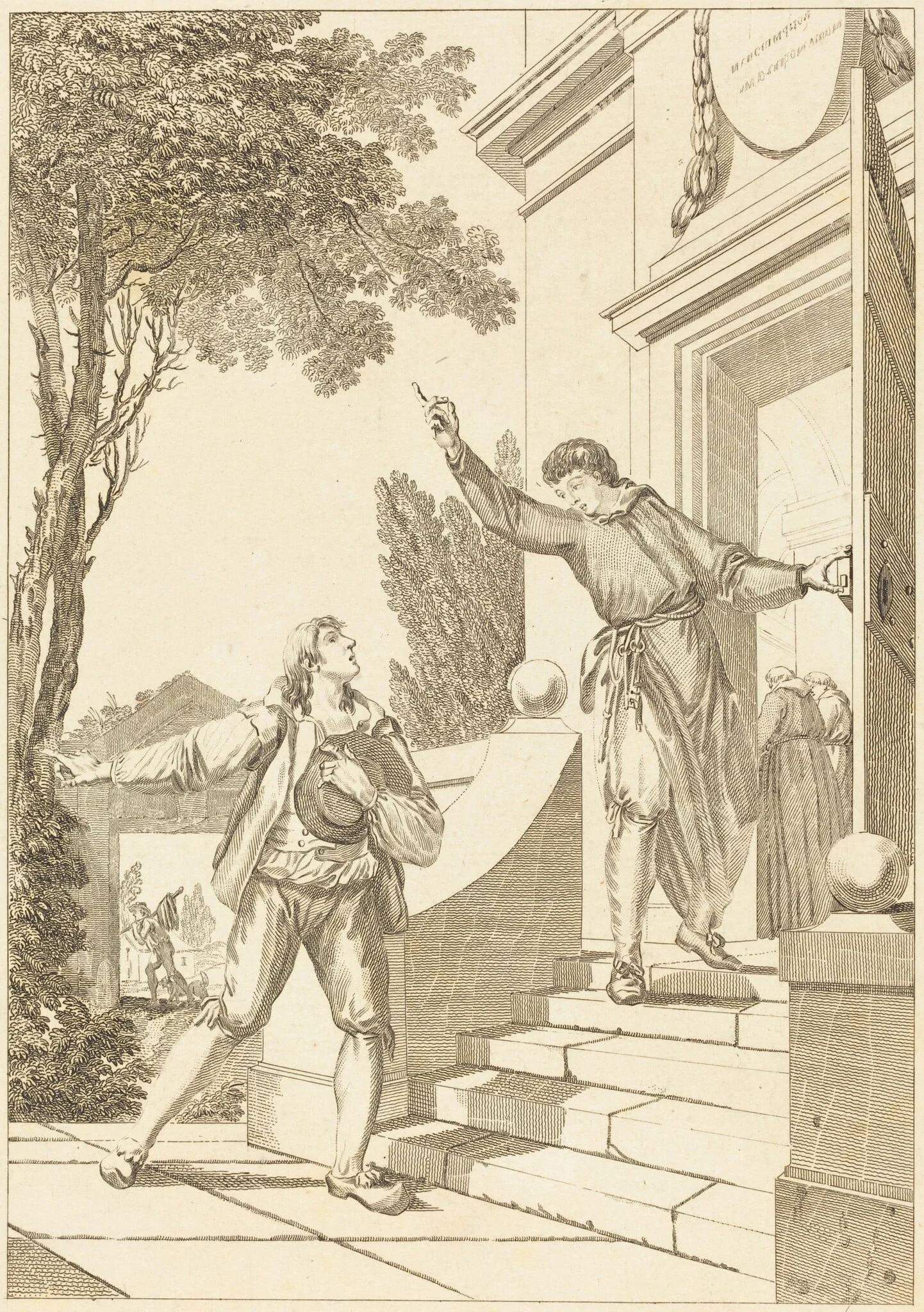 Alix malade, detail
