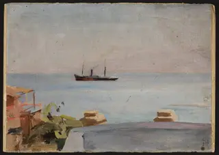 Beirut – Mount Lebanon. From the journey to Palestine, by Jan Ciągliński, unspecified, 1901