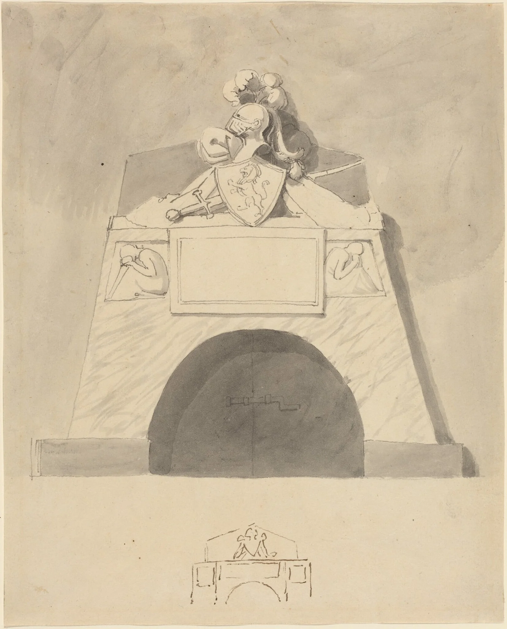 Design for a Monument, detail
