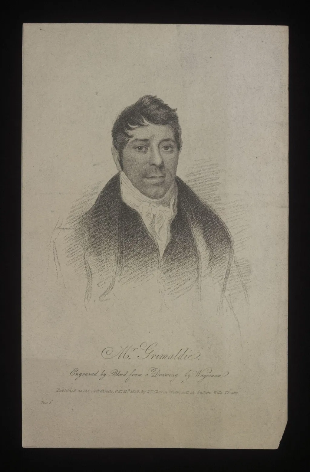 'Mr Grimaldi.', by Thomas Charles Wageman, 11
