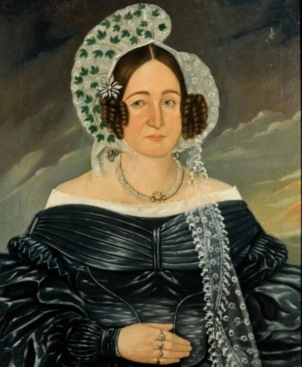 Portret de femeie, detail