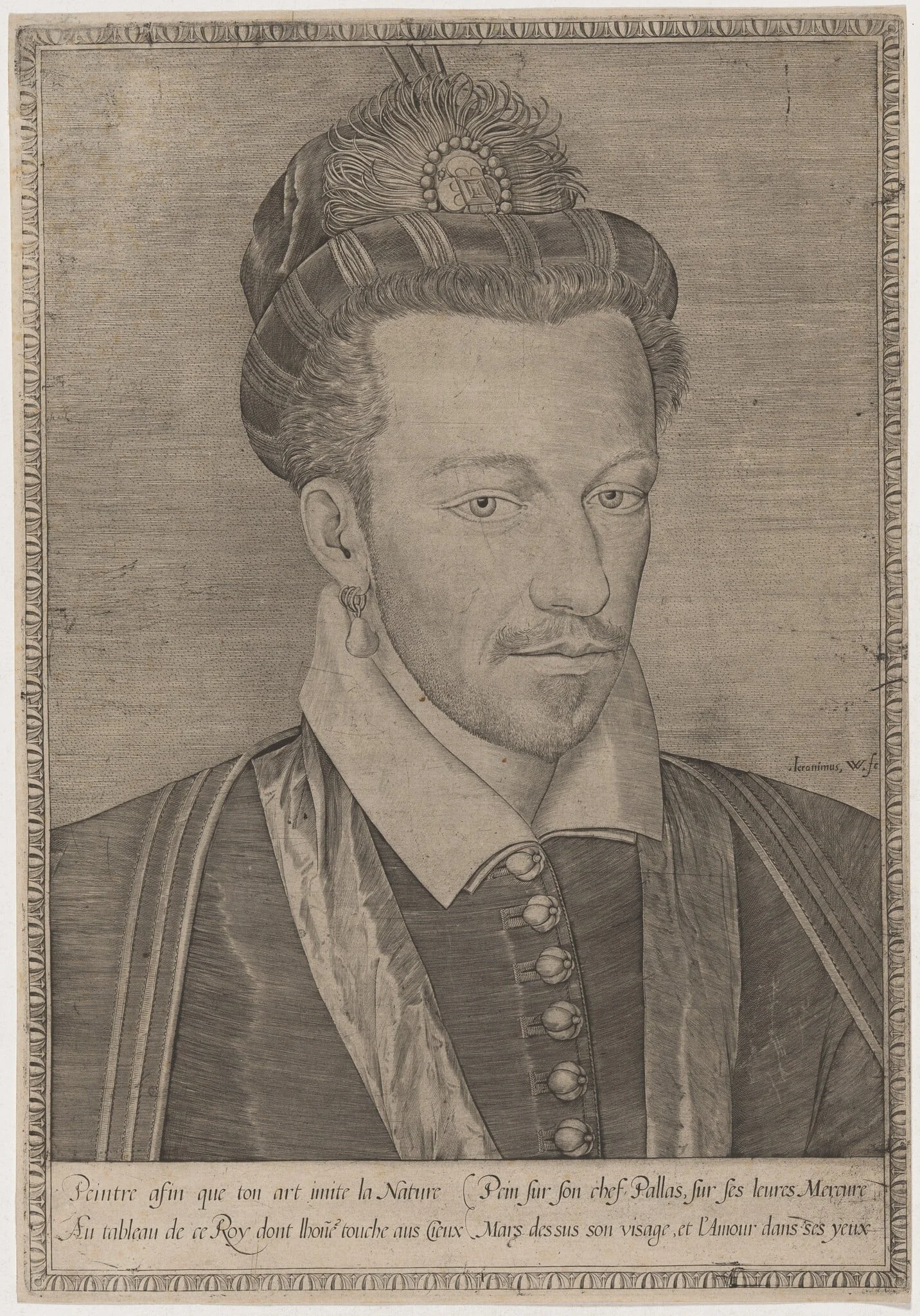 Henry III of France, detail
