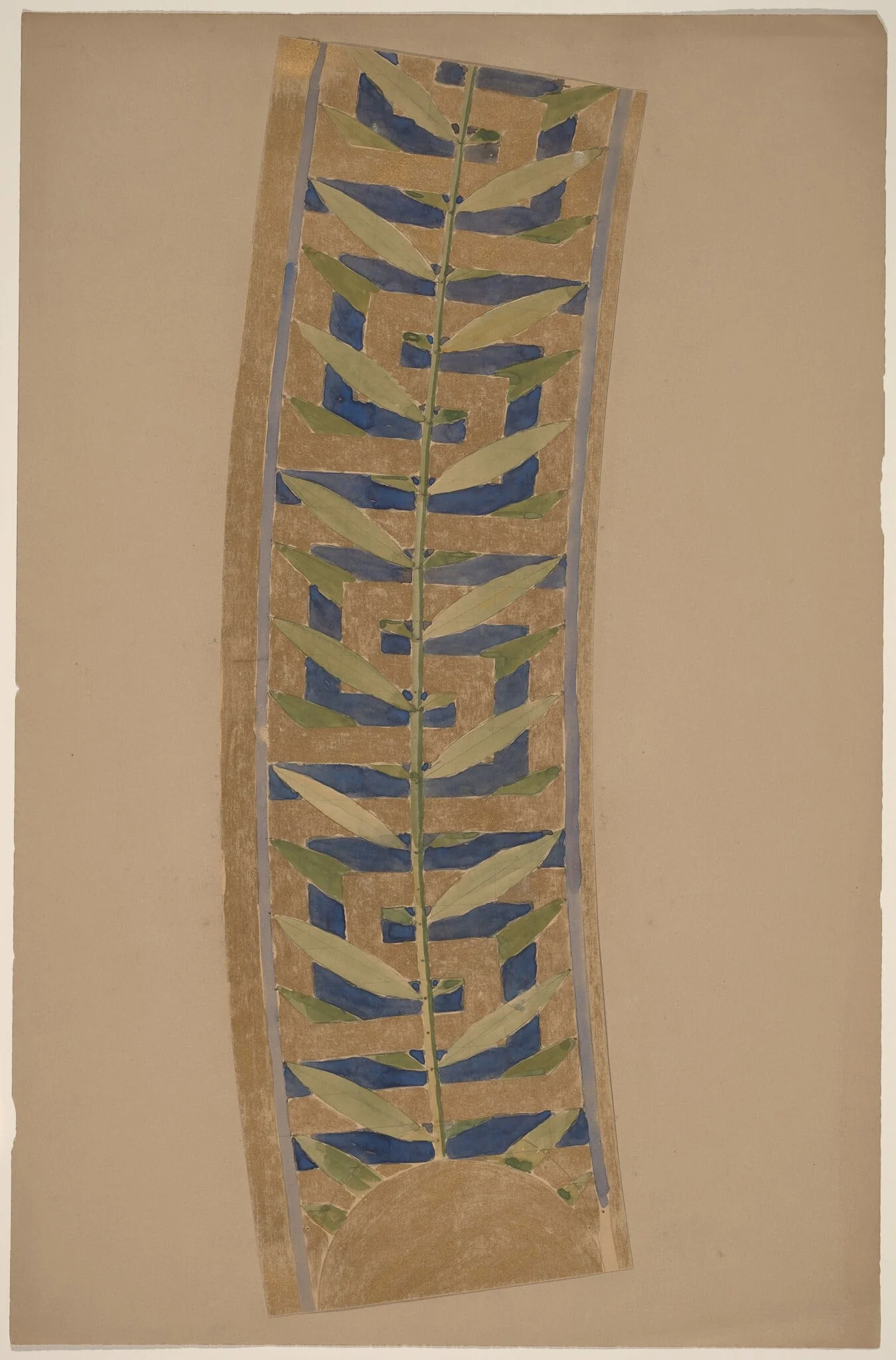 Study for a Border Design, detail