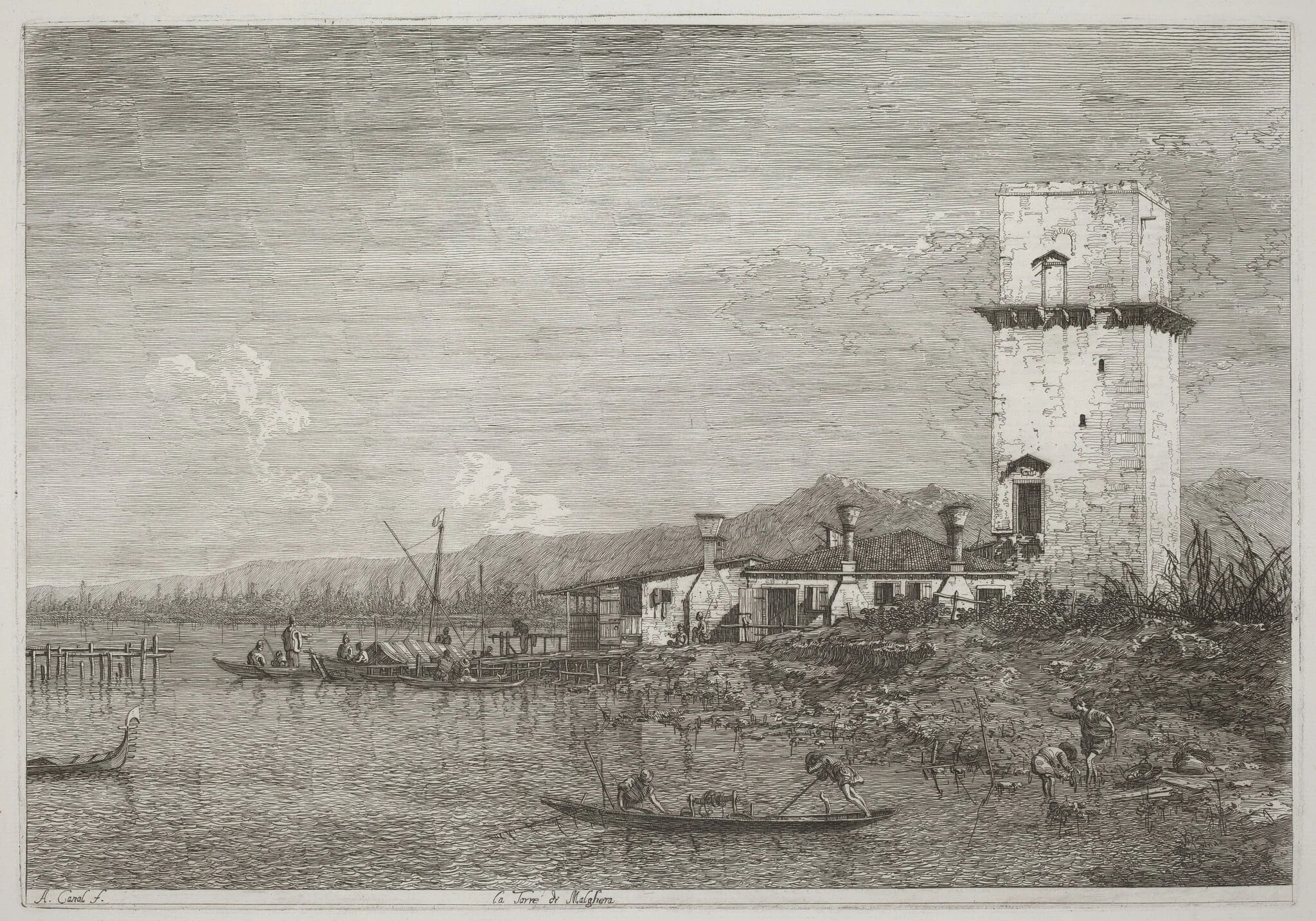 La Torre di Malghera, detail