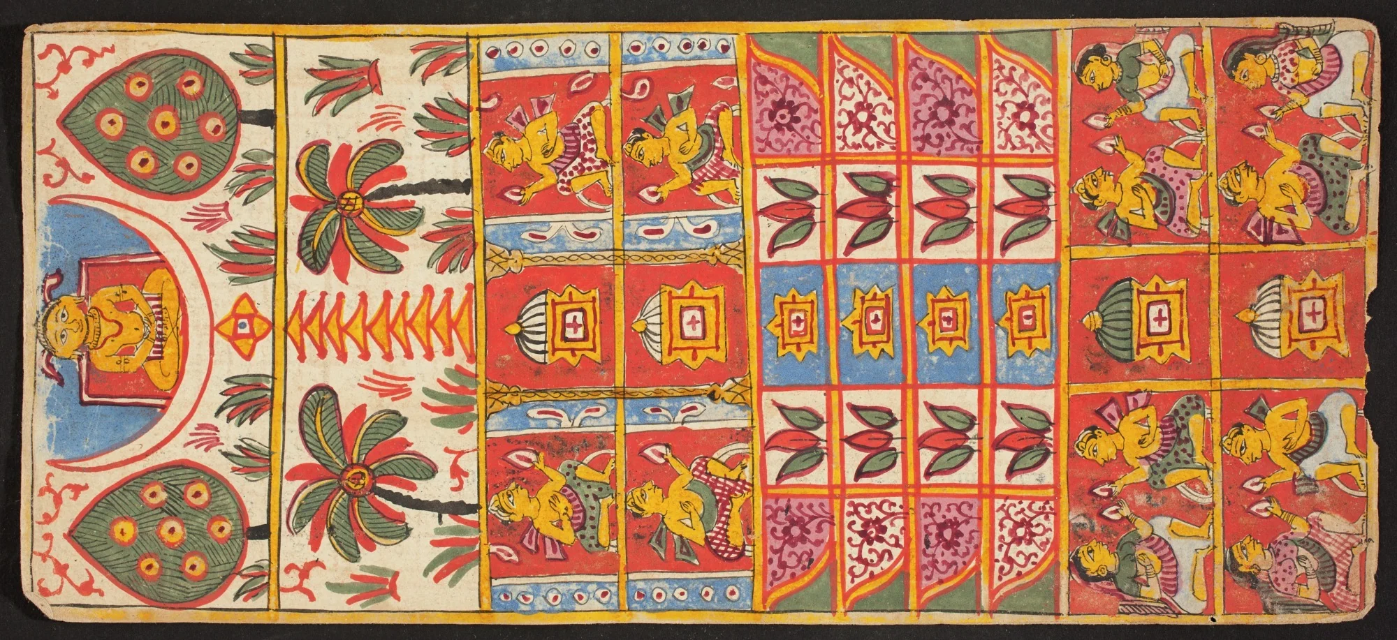 Tantric Manuscript "Sangrahani Sutra", detail