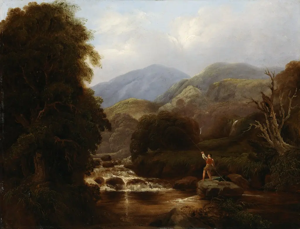 The Mountain Rivulet, by Thomas Mulvany, unspecified, 1838