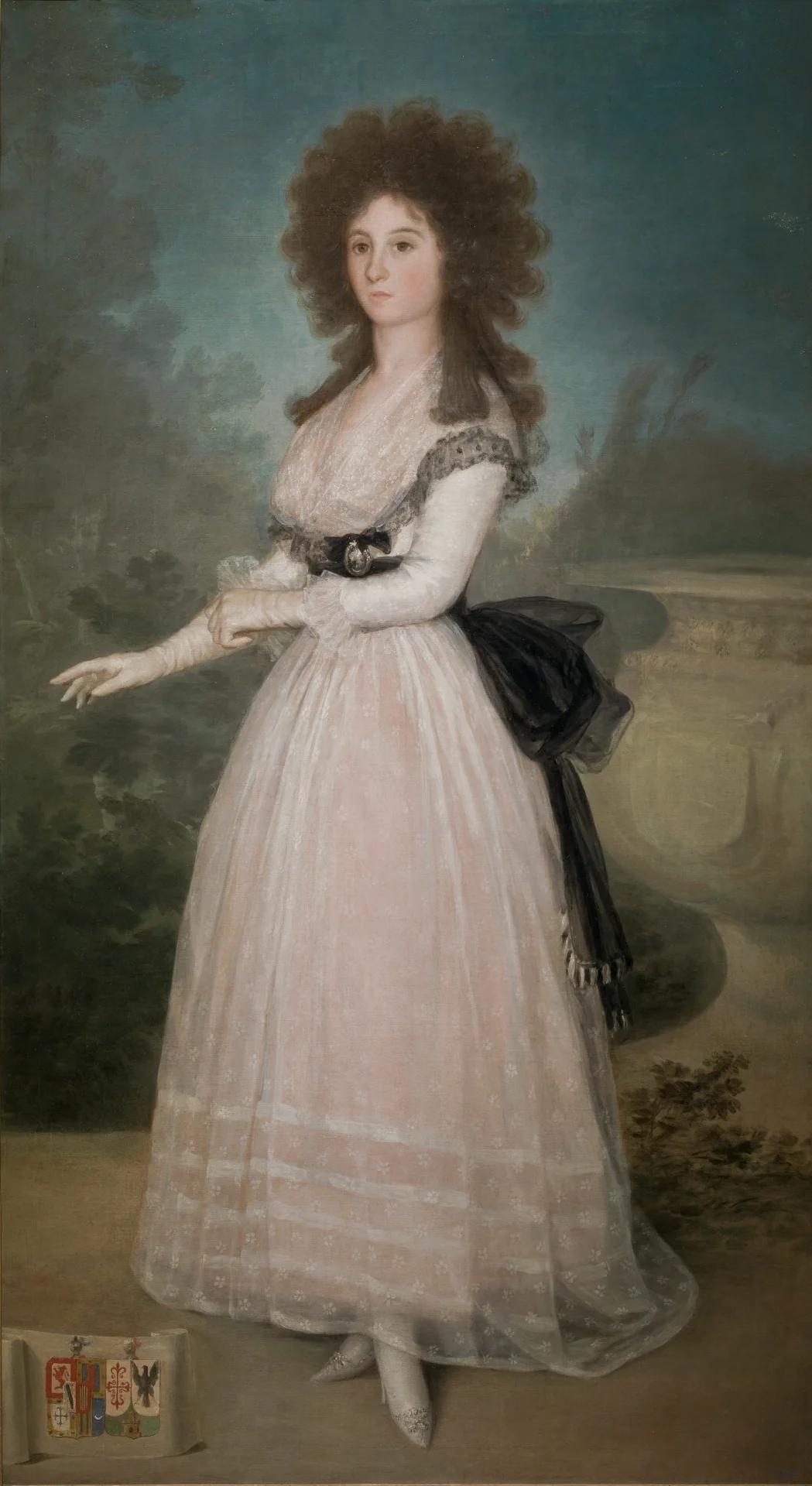 Tadea Arias de Enríquez, detail