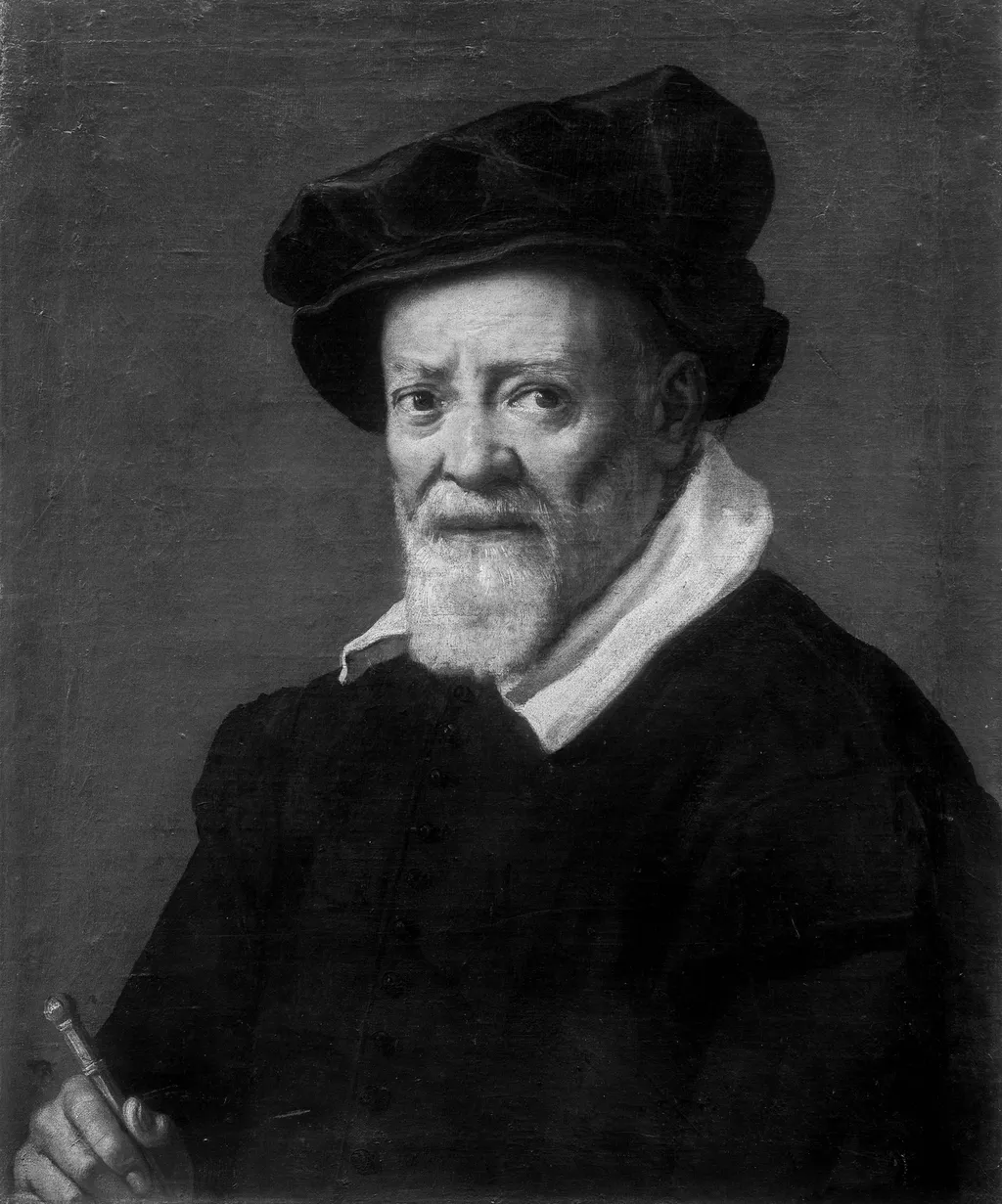 Portrait of the building master Vincenzo Scamozzi, by Domenichino, paint, 1621