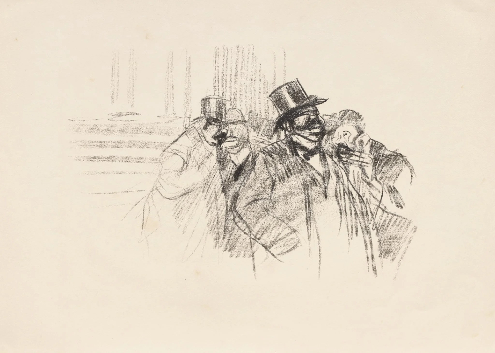 At the Stock Exchange, detail