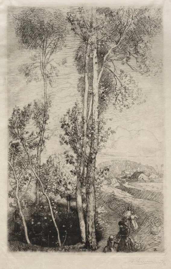 La Petite Mare, detail