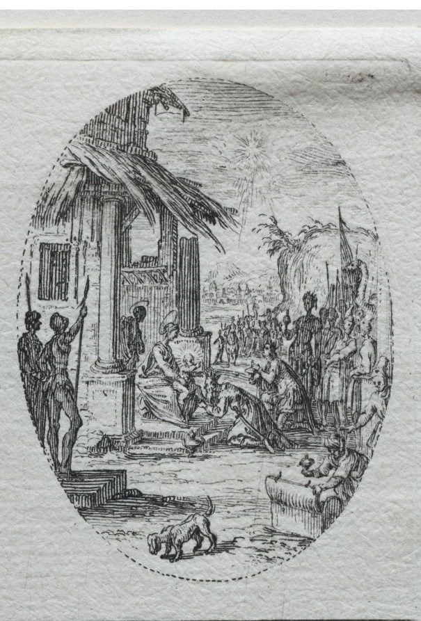 The Mysteries of the Passion: The Adoration of the Kings, detail