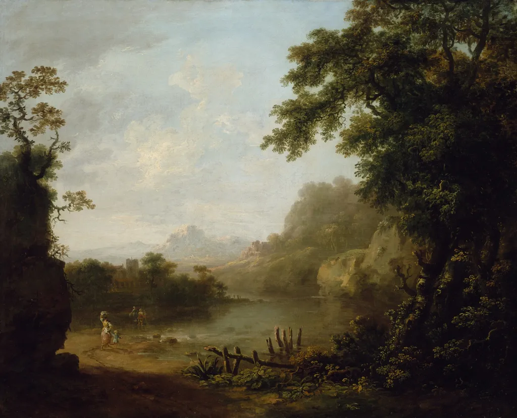 Self-Portrait, by George Barret, Jr., unspecified, 1798