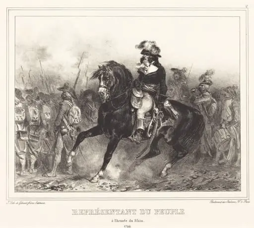 Representant du Peuple (Representative of thePeople), by Auguste Raffet, ink, 1834