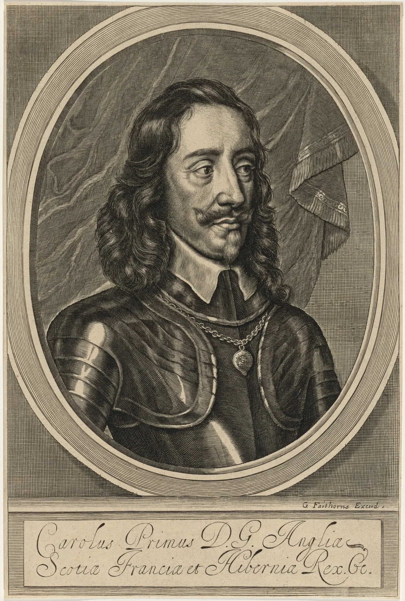 Charles I, detail