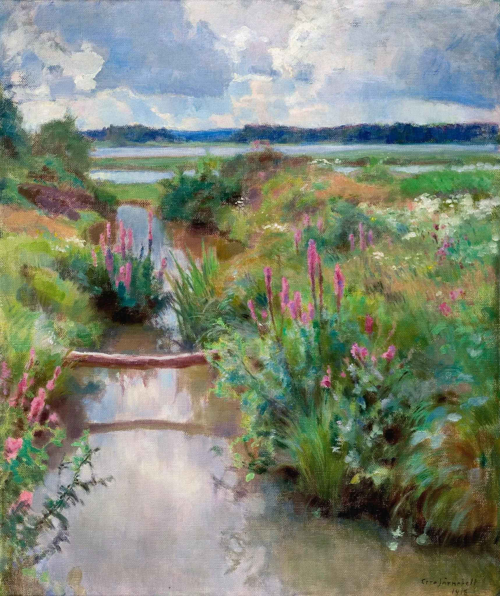 Kukkivaa kesää, detail