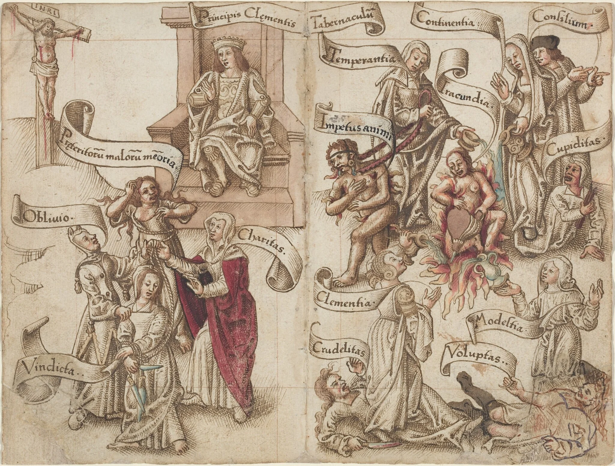 "Obliterate the Trace of the Pot in the Ashes" [fol. 32 verso / 33 recto], detail