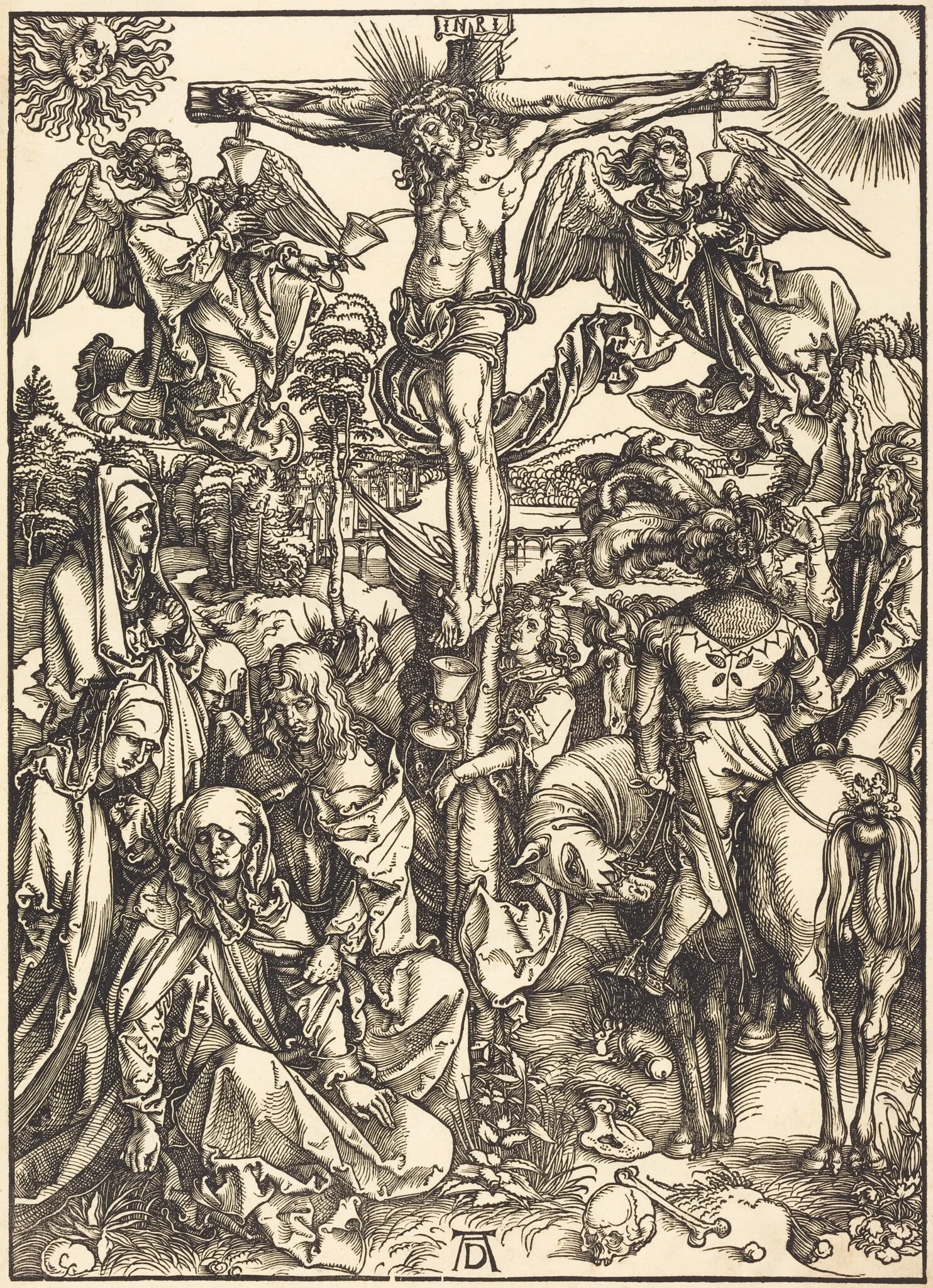 The Crucifixion, detail