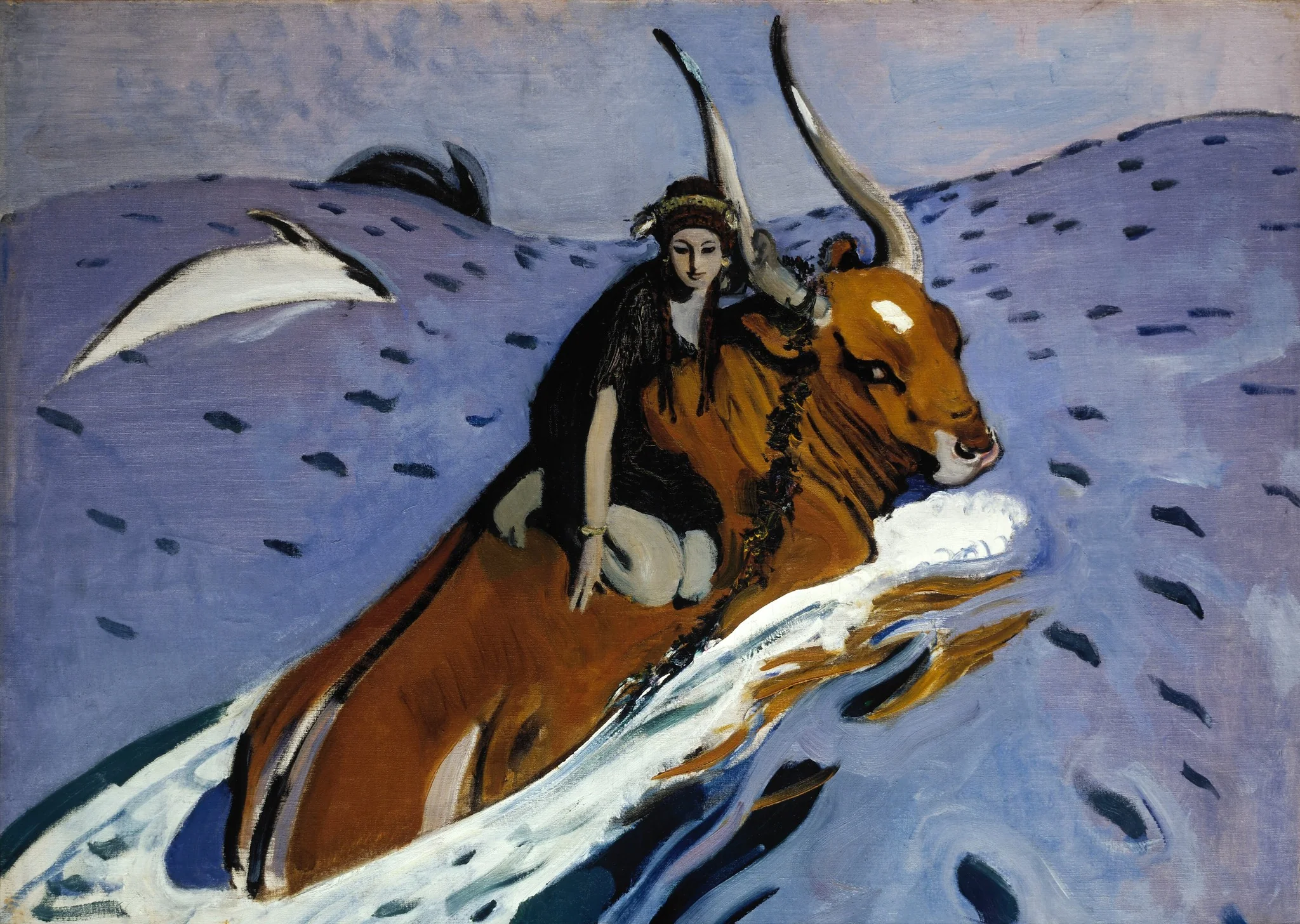 Rape of Europa, detail
