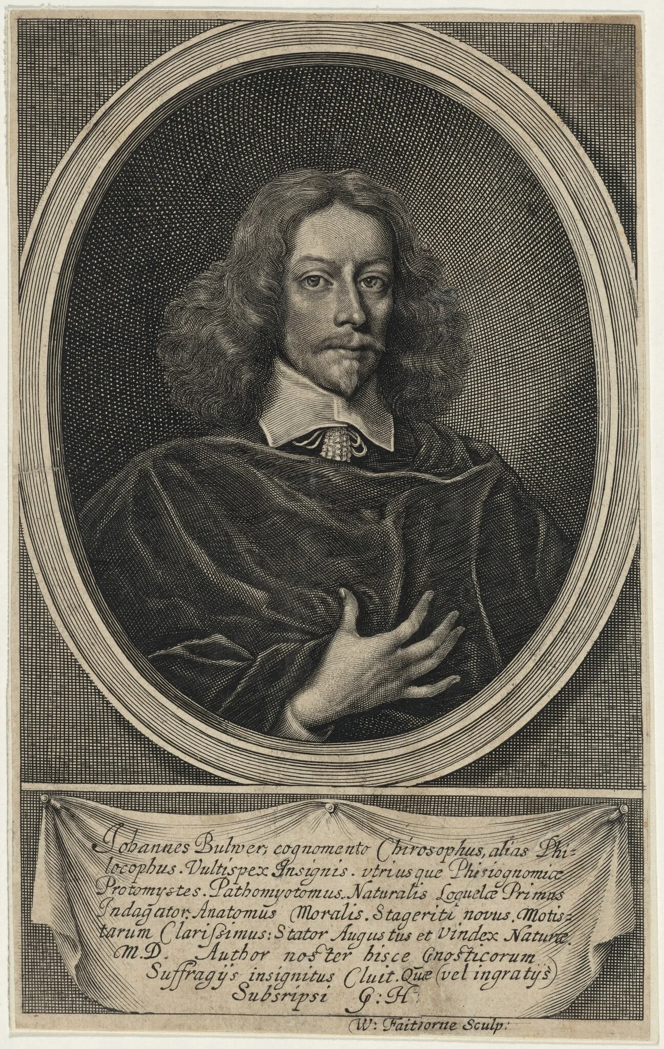 John Bulwer, M.D., detail