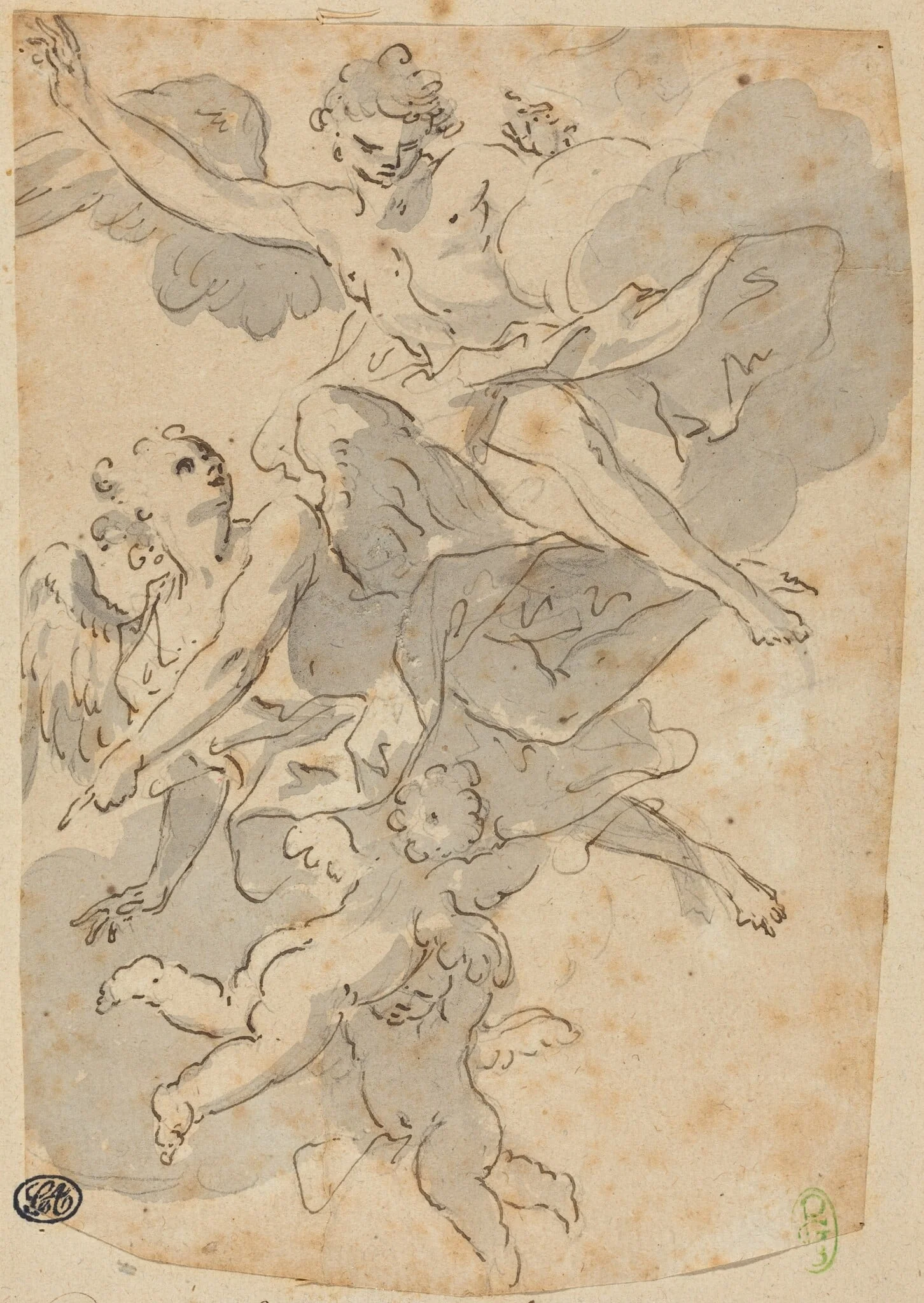 Angels and Putti, detail