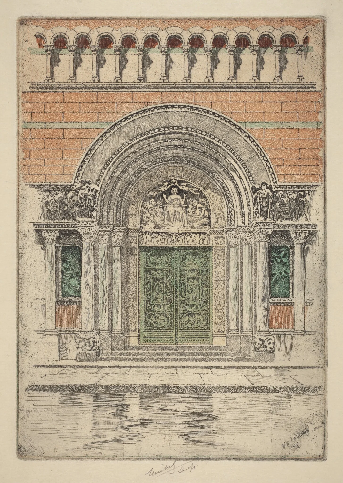 The Door, St. Bartholomew's, detail